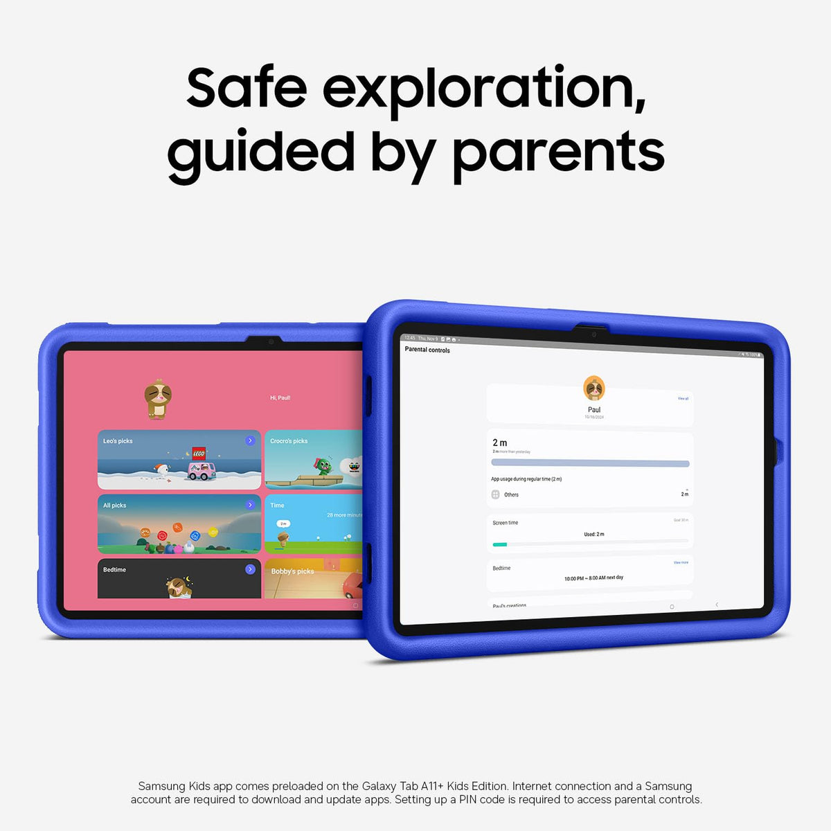 Samsung Galaxy Tab A11+ 6GB RAM, 128GB Storage, Expandable Storage, Gray Father Jim Norris notebooks