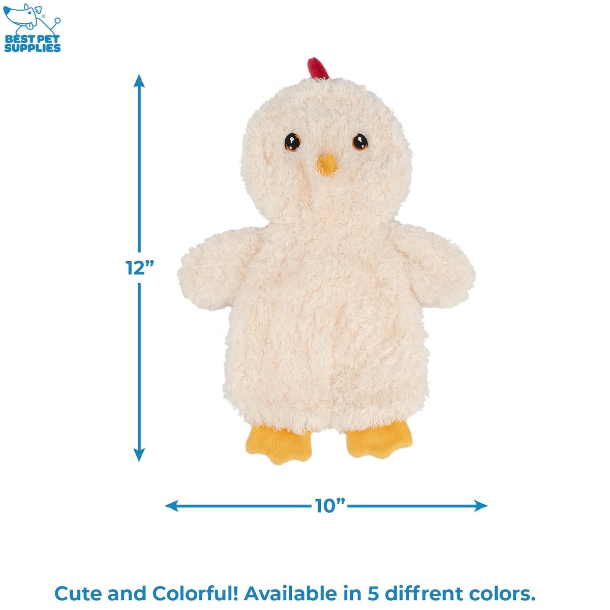 Best Pet Supplies Interactive Squeaky Dog Toy - Crinkle Duck, Blue Father Jim Norris notebooks