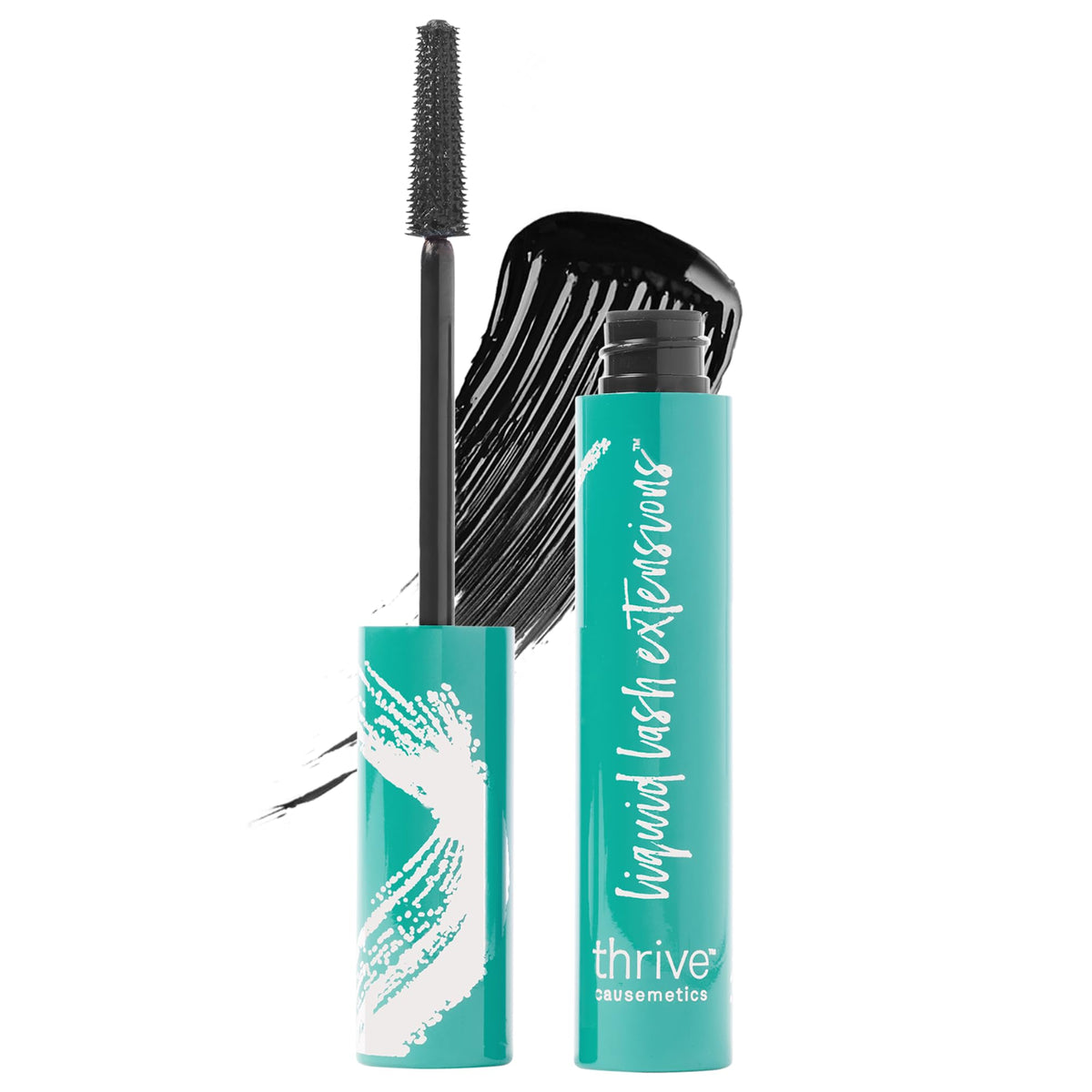 Thrive Causemetics Liquid Lash Extensions Mascara, Brown Black Shade Father Jim Norris notebooks