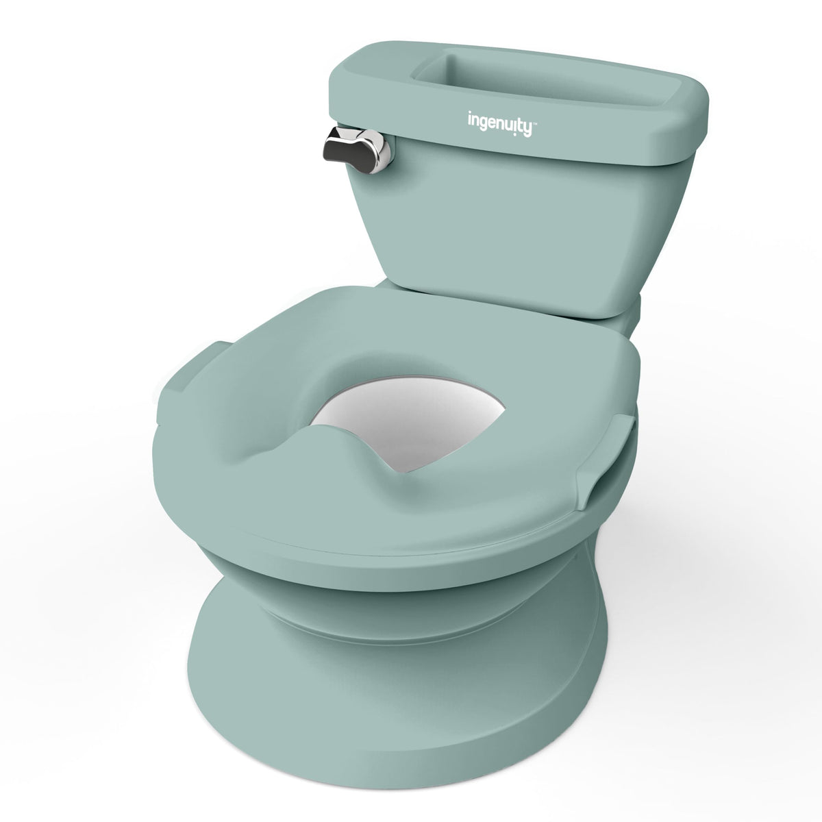 Ingenuity My Size Potty Training Toilet Kit with Sylvi Potty Training Book, Makes Learning Fun with Sticker Chart, Plush Toy, Mini Toy Potty, Full-Sized Toddler Toilet with Removable Potty Seat