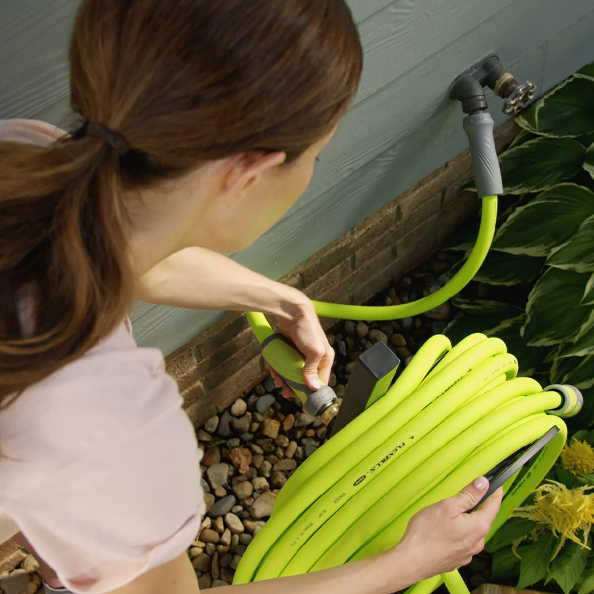 Flexzilla Garden Hose 5/8 in. x 50 ft., Lightweight All-Weather Water Hose, Durable and Flexible, Leak-Free Connections Father Jim Norris notebooks