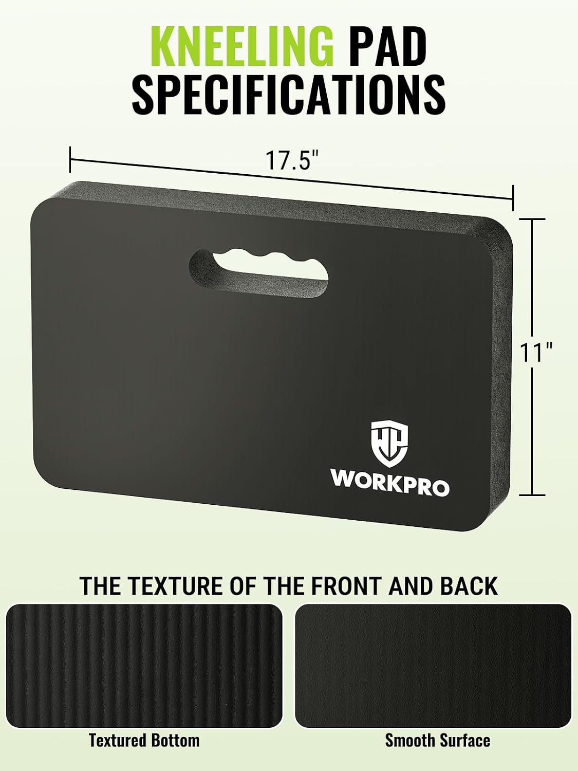 WORKPRO Extra Thick Kneeling Pad, Soft NBR Foam Cushioning for Knees Father Jim Norris notebooks