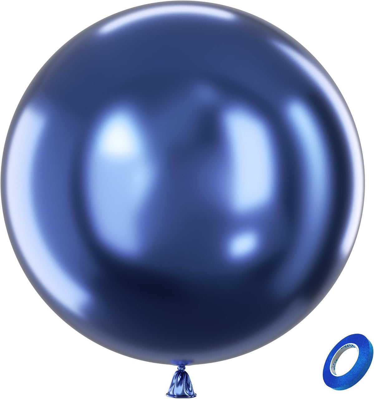 Bezente Assorted Latex Rainbow Balloons 100 Pack 12 inch