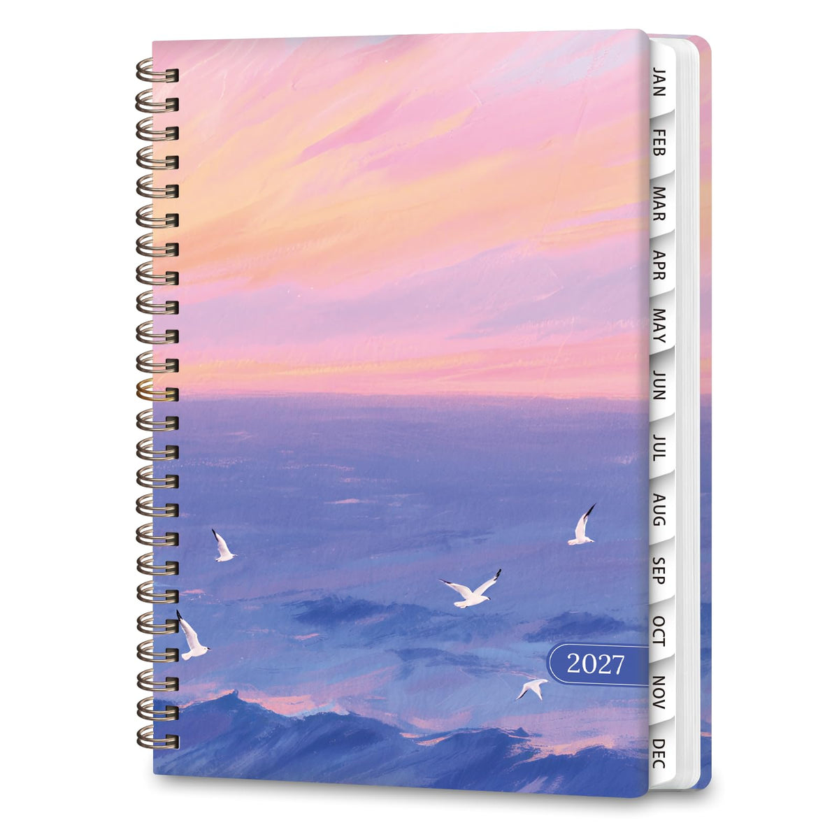 2027 Planner, Weekly and Monthly Calendar Planner Book, A5(6.3'' x 8.5'') Father Jim Norris notebooks