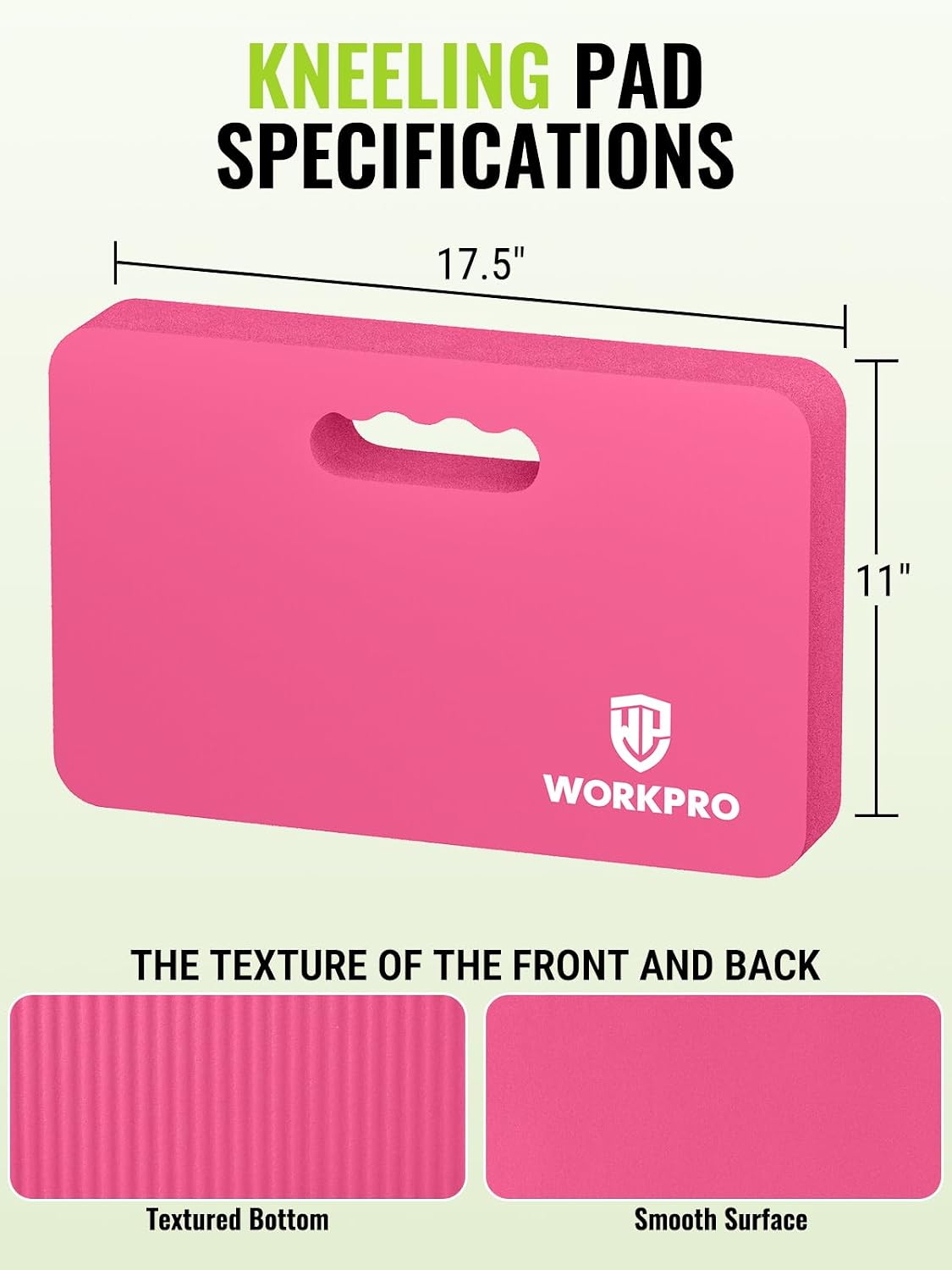 WORKPRO Extra Thick Kneeling Pad, Soft NBR Foam Cushioning for Knees Father Jim Norris notebooks