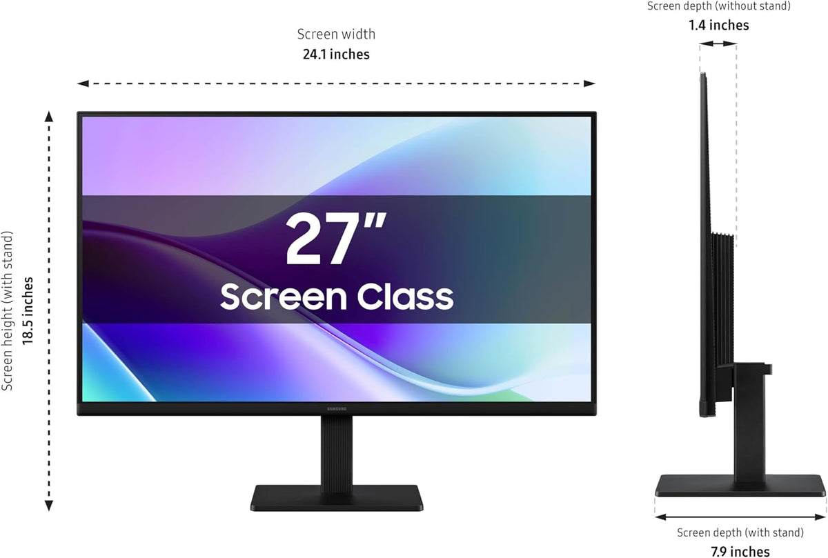 Samsung 27" S3 (S32GF) Series FHD High Resolution Monitor Father Jim Norris notebooks