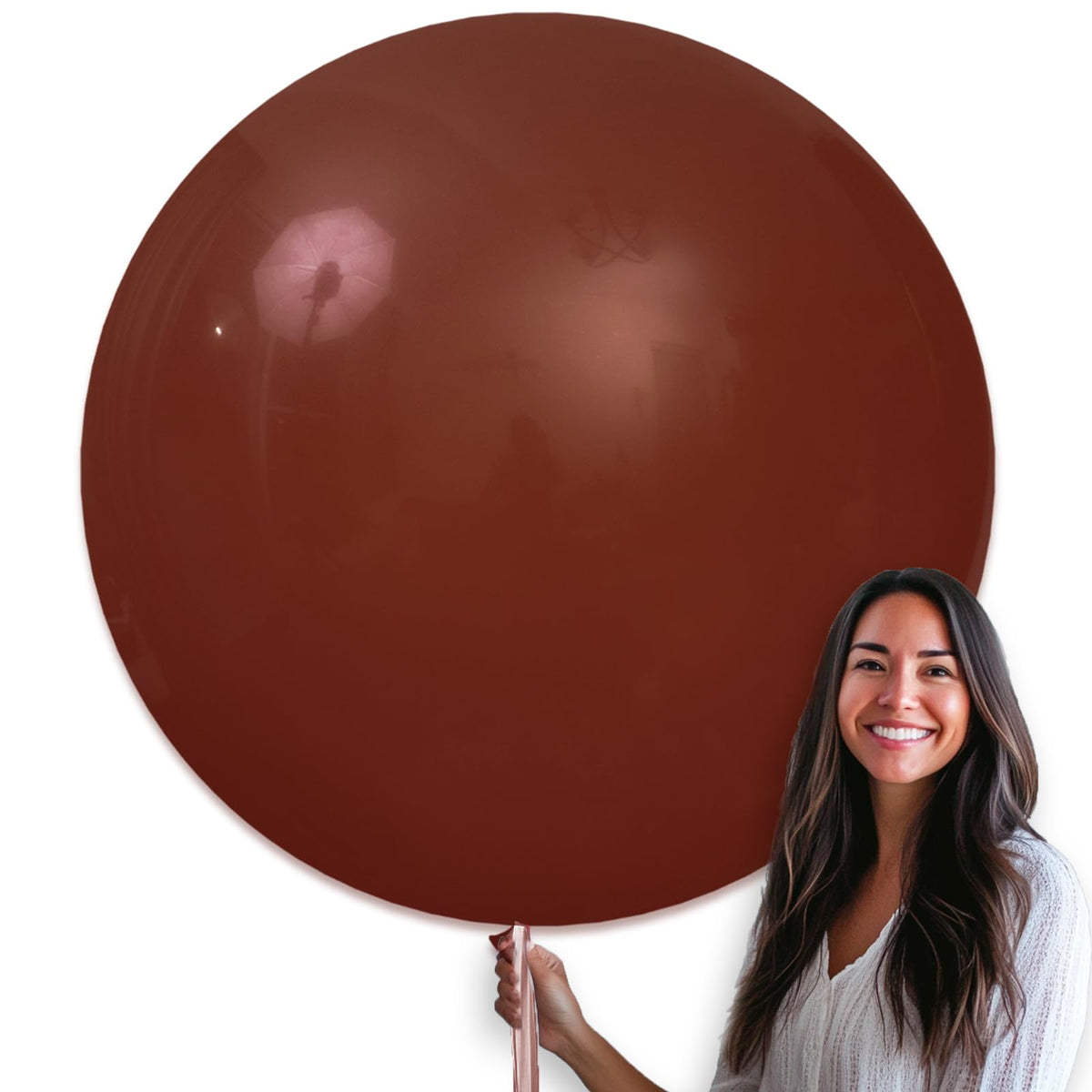 PartyWoo Assorted Colors Rainbow Balloons 50pcs Multicolor Colorful Color