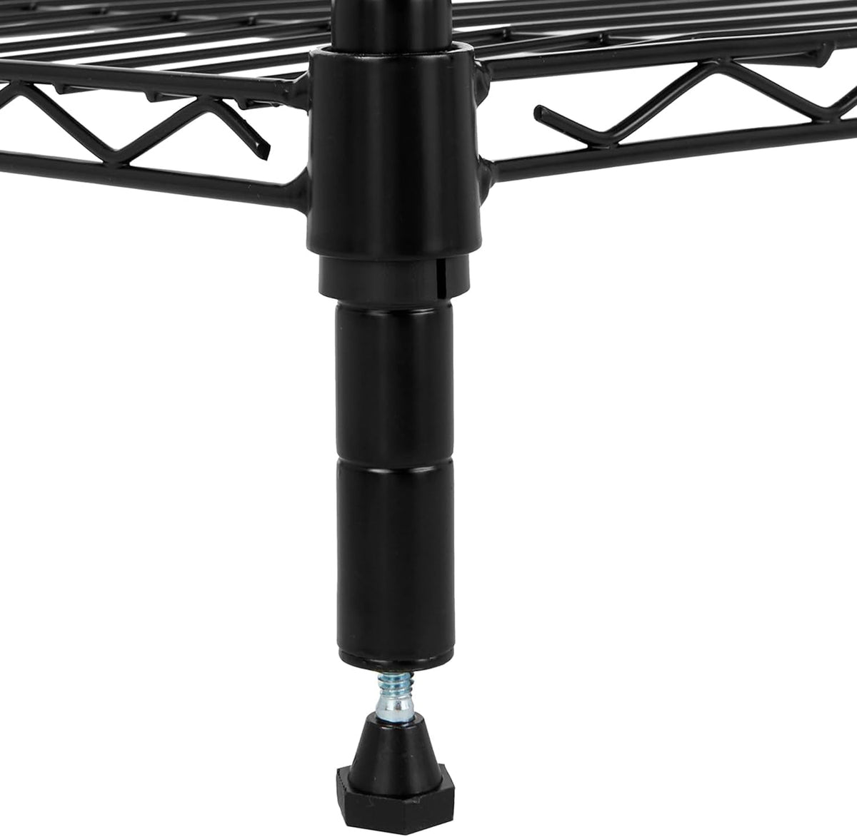 Amazon Basics 5-Shelf Adjustable Heavy Duty Steel Wire Storage Shelves for Garage
