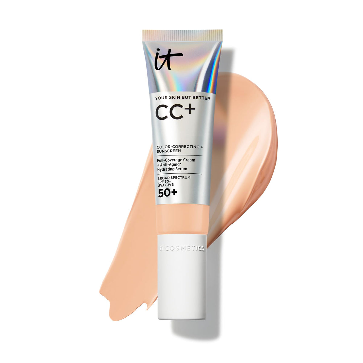 IT Cosmetics CC+ Cream with SPF 50+ Full Coverage Foundation Natural Finish Father Jim Norris notebooks