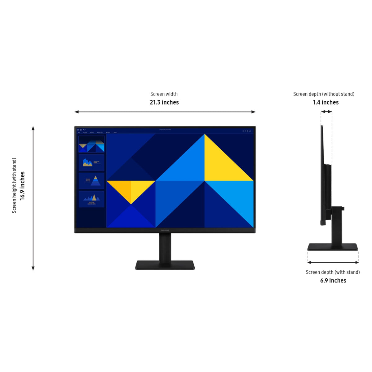 Samsung 27" (S30GD) Essential Monitor with IPS Panel Father Jim Norris notebooks