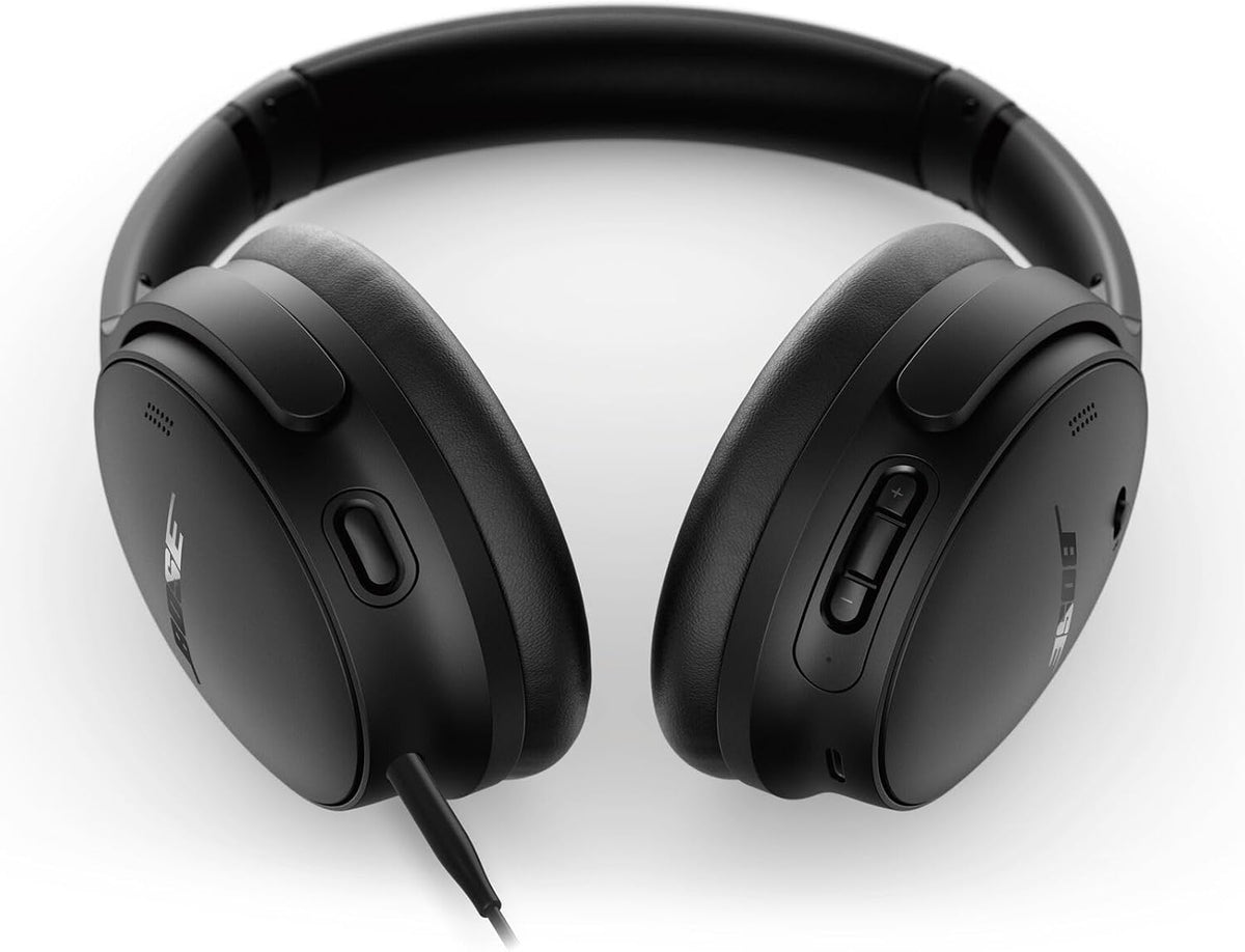 Bose QuietComfort Headphones - Wireless Bluetooth Headphones, Active Over Ear Noise Cancelling and Mic, USB-C Charging, Deep Bass, Up to 24 Hours of Playtime, Black Father Jim Norris notebooks