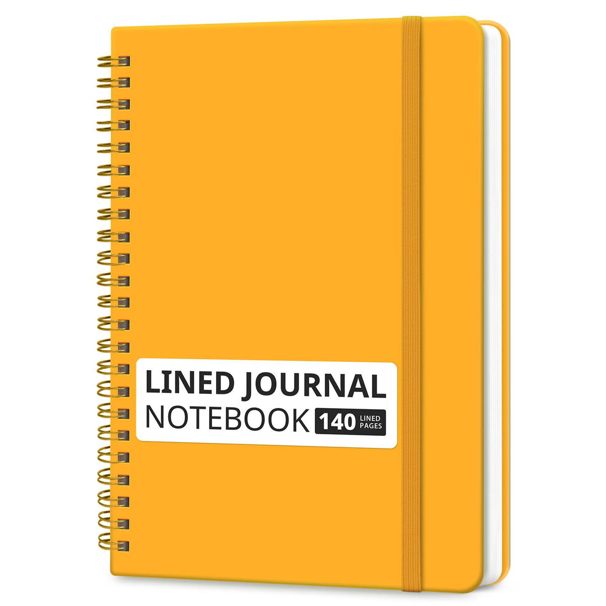 Taja Lined Spiral Notebook for Work, 5.7"x7.9" Spiral Journal College Ruled Father Jim Norris notebooks