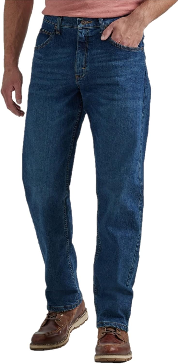 Wrangler Authentics Men's Regular Fit Comfort Flex Waist Jean