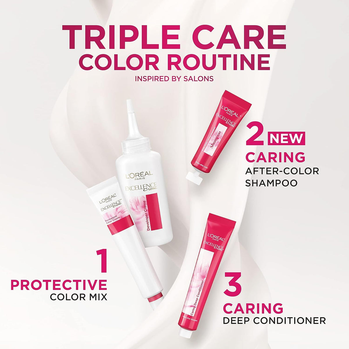 L'Oreal Paris Excellence Crème Hair Color, 4AR Dark Chocolate Brown Father Jim Norris notebooks