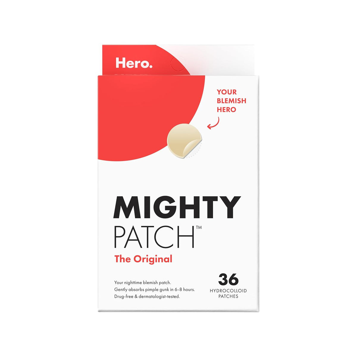 Mighty Patch Hero Cosmetics Original Nighttime Acne Pimple Patches, 36 Ct Father Jim Norris notebooks