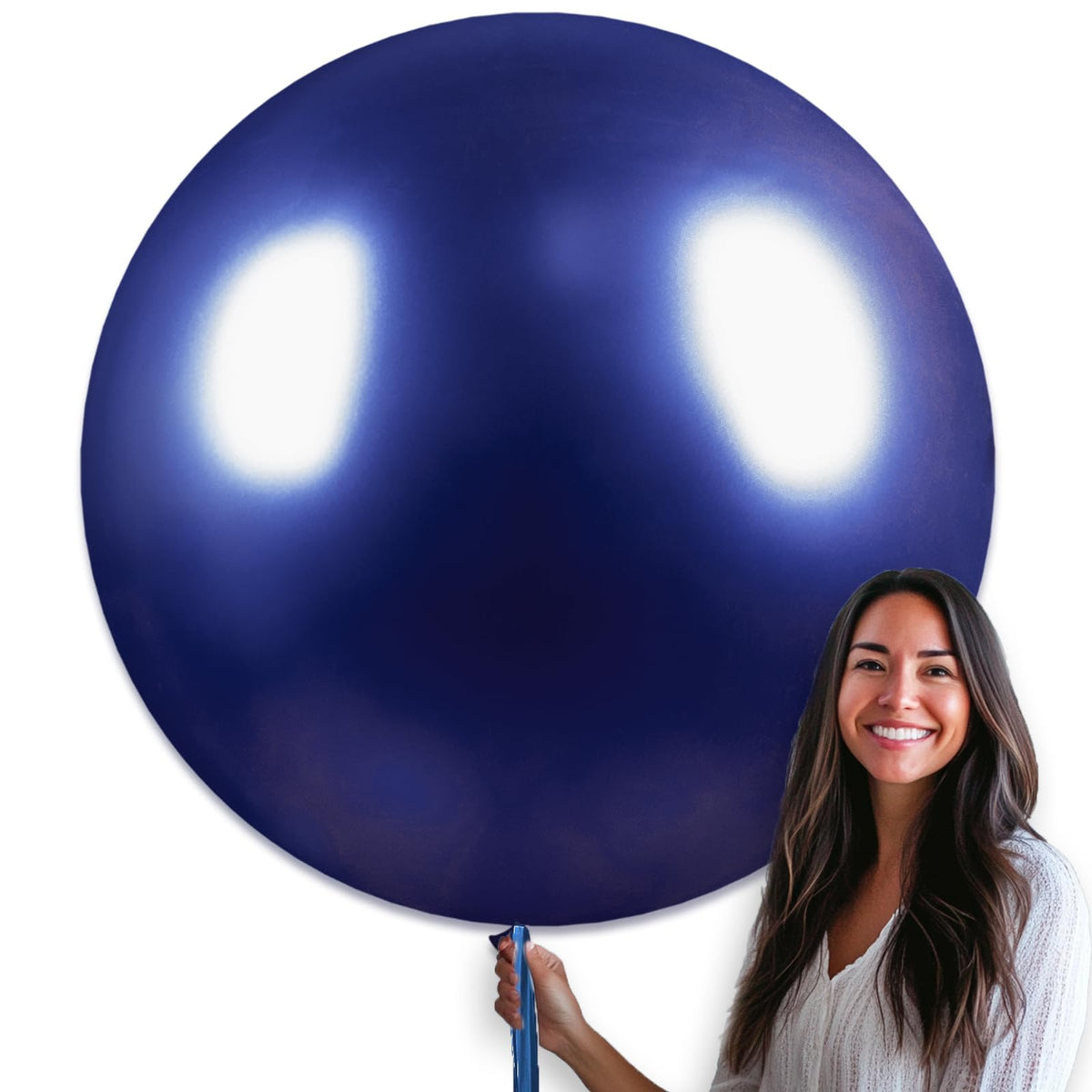PartyWoo Assorted Colors Rainbow Balloons 50pcs Multicolor Colorful Color