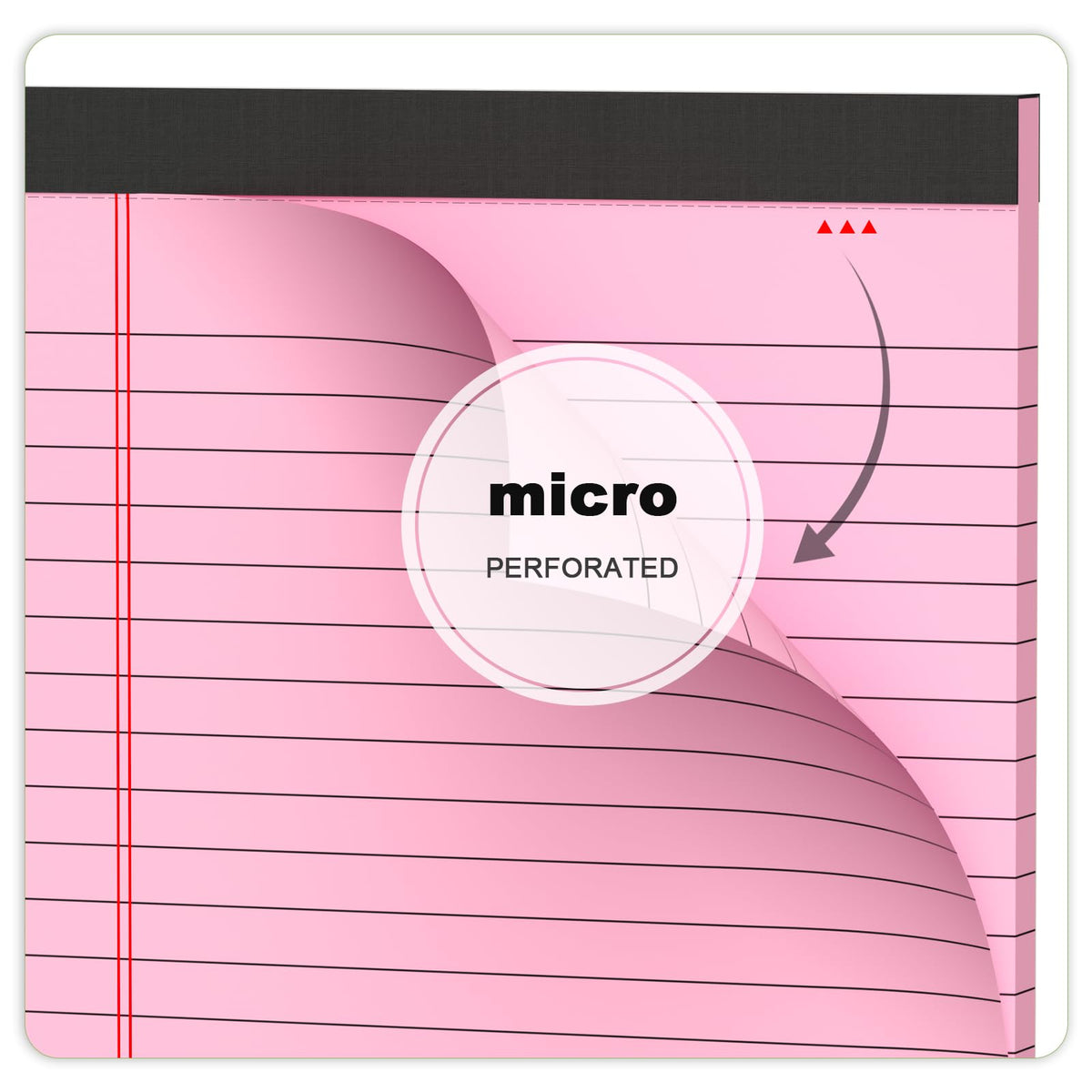 AILZFEI 6pcs Small Note Pad 5x8 College Ruled Legal Pads Paper Notepads 6 Pack Study Back Writing Pads 5 x 8 Legal Pads Perforated Narrow Ruled Pads of Paper White Father Jim Norris notebooks