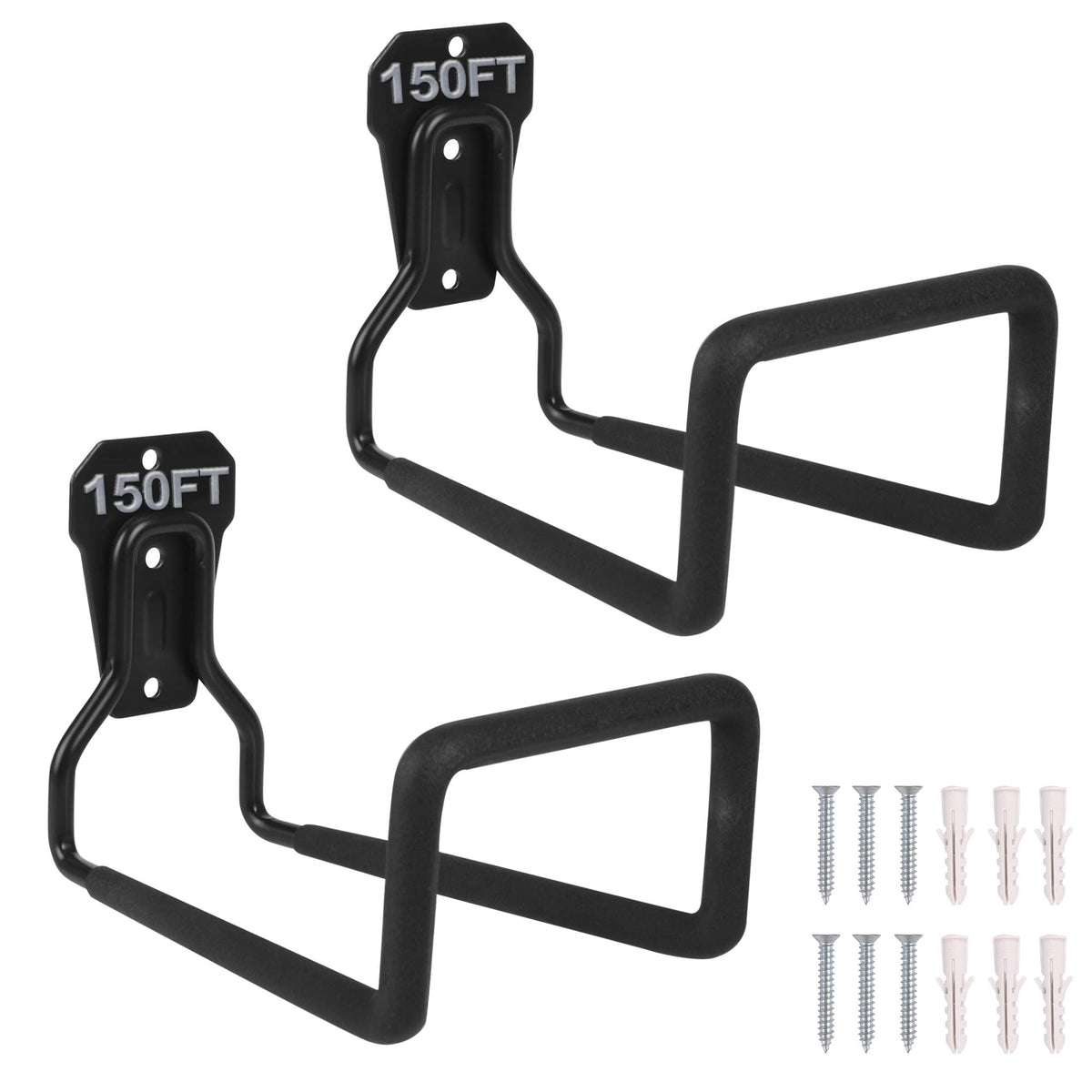 PeoMev Hose Holder Wall Mount Metal Hose Hook Garden Hose Rack Father Jim Norris notebooks