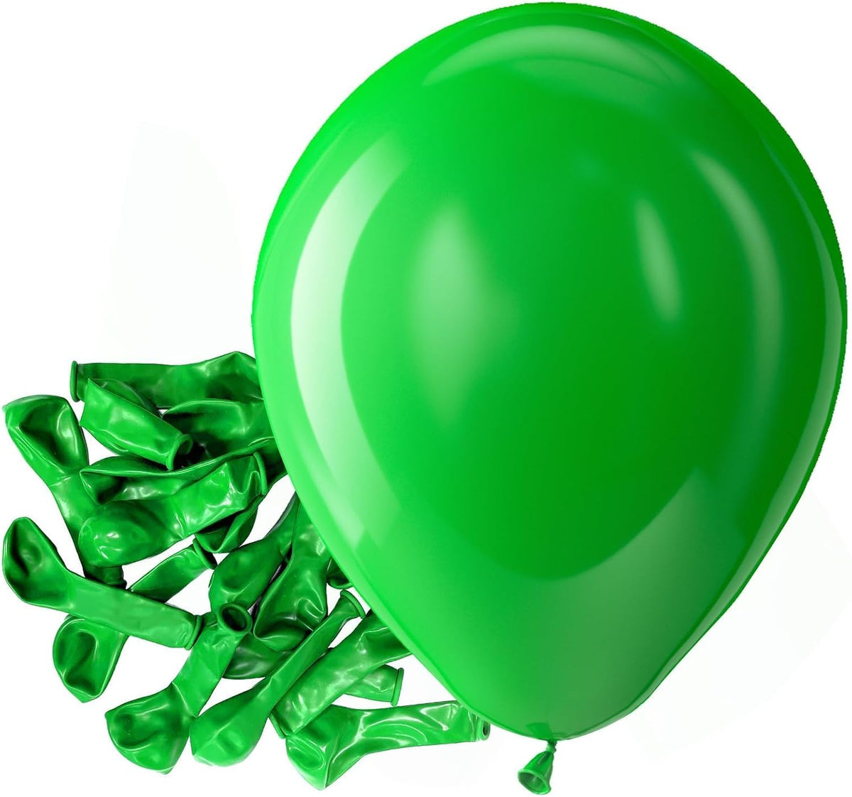 Bezente Assorted Latex Rainbow Balloons 100 Pack 12 inch