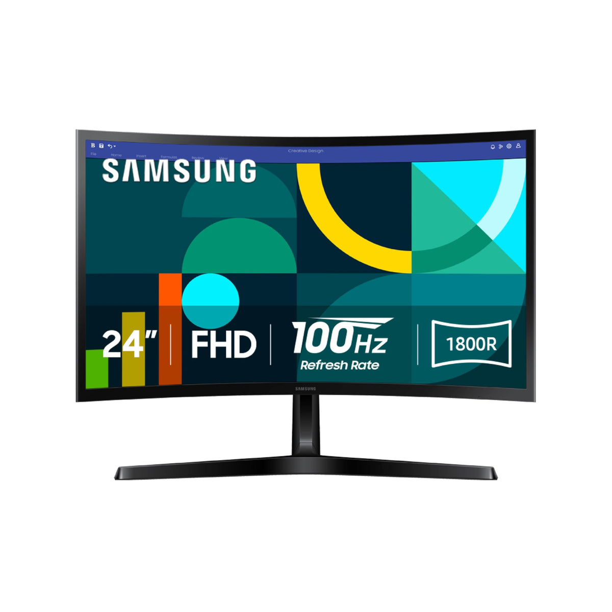 Samsung 27" Essential S3 (S36GD) Series FHD 1800R Curved Computer Monitor Father Jim Norris notebooks