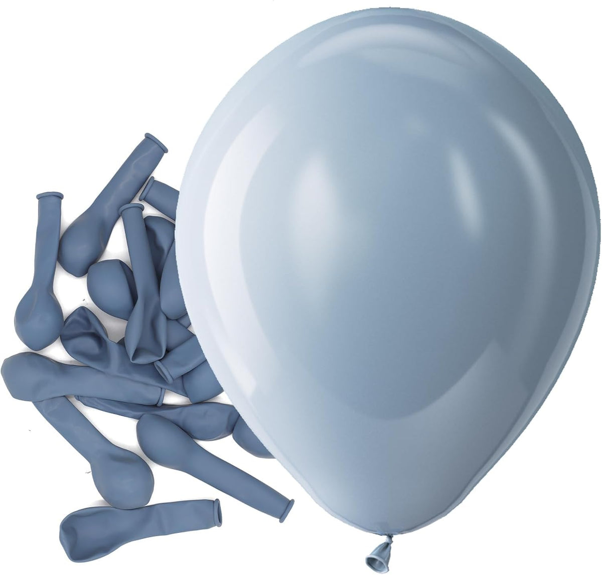 Bezente Assorted Latex Rainbow Balloons 100 Pack 12 inch