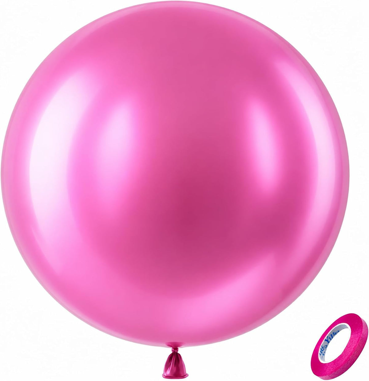 Bezente Assorted Latex Rainbow Balloons 100 Pack 12 inch