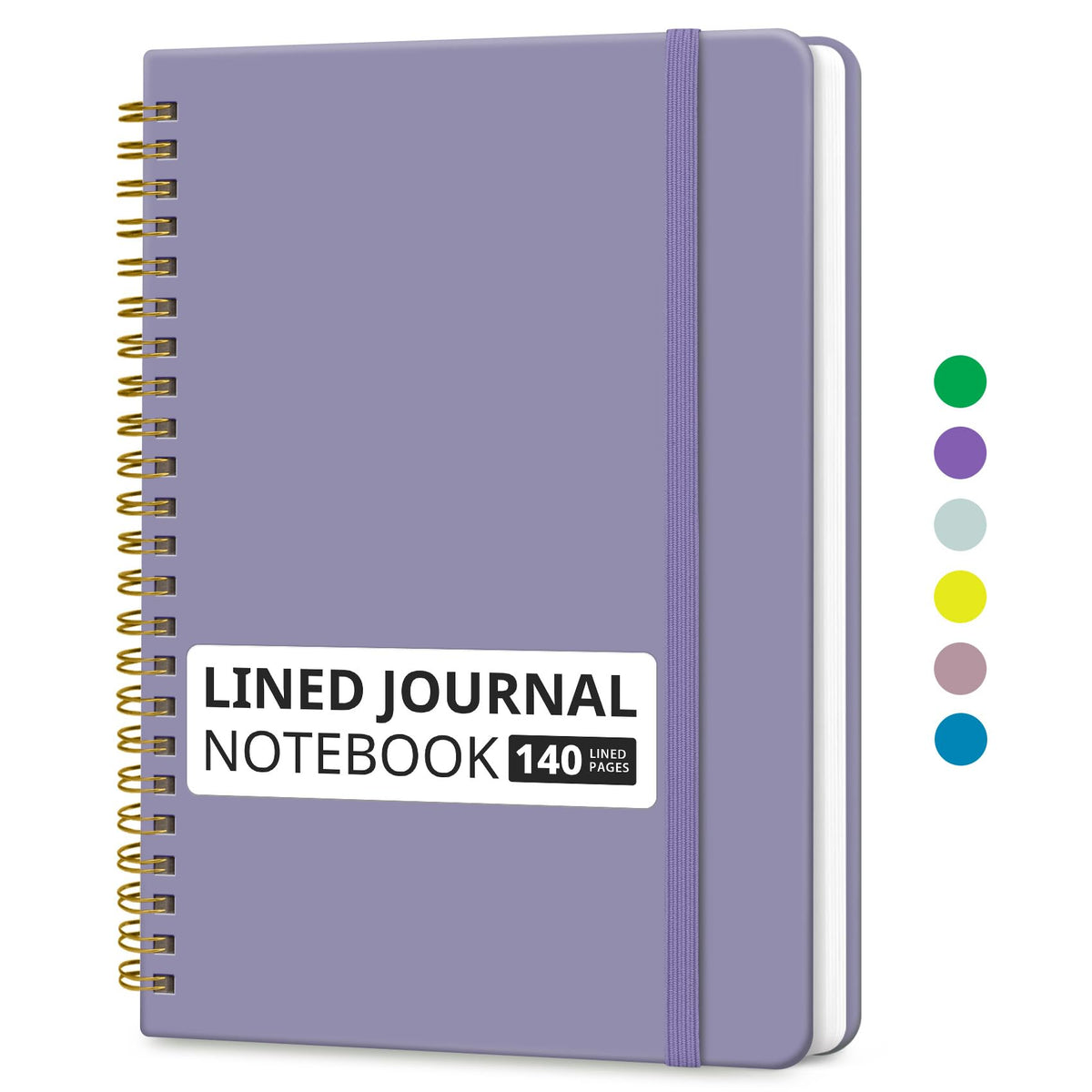 Taja Lined Spiral Notebook for Work, 5.7"x7.9" Spiral Journal College Ruled Father Jim Norris notebooks