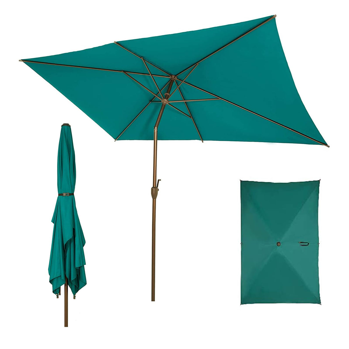 Abba Patio 7.5FT Lyon Outdoor Patio Umbrella Outdoor Table Umbrella with Push Button Tilt and Crank Market Umbrella 6 Sturdy Ribs UV Protection Waterproof for Garden Deck Backyard Pool Grey Father Jim Norris notebooks