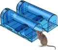 Humane Mouse Trap Reusable! [2-Pack] - Catch and Release No-Kill Rodent Traps for Indoors & Outdoors - Safe for Children & Pets - Reusable Mouse Catcher for Kitchen, Pantry & Garage Blinc (Blue) Father Jim Norris notebooks