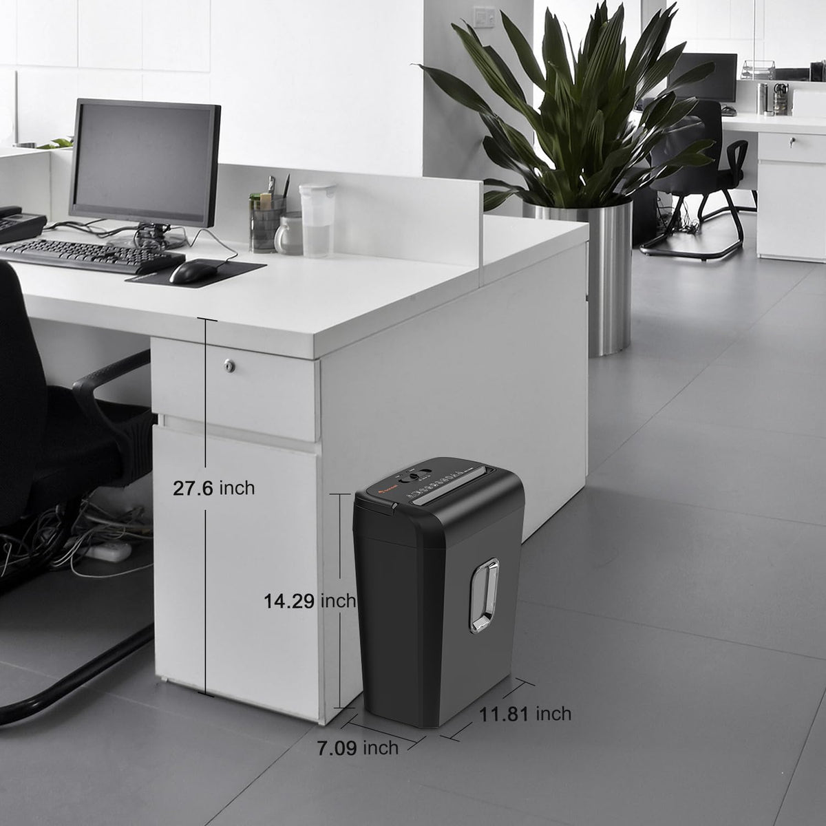 Bonsaii 6-Sheet Micro Cut Paper Shredder for Home, High Security Level P-4 Father Jim Norris notebooks
