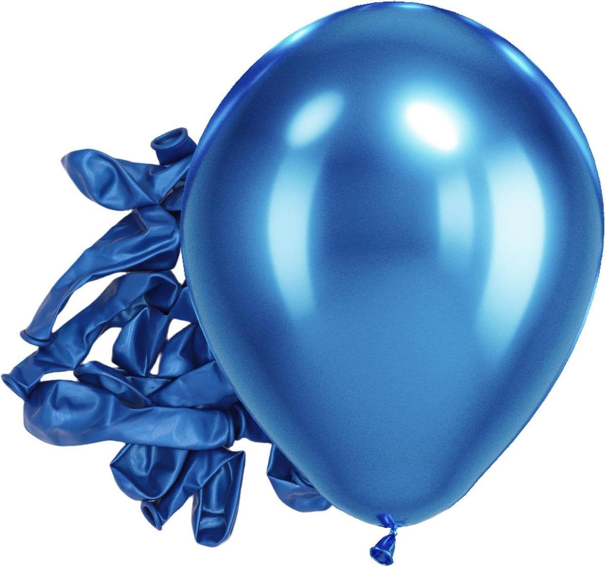 Bezente Assorted Latex Rainbow Balloons 100 Pack 12 inch