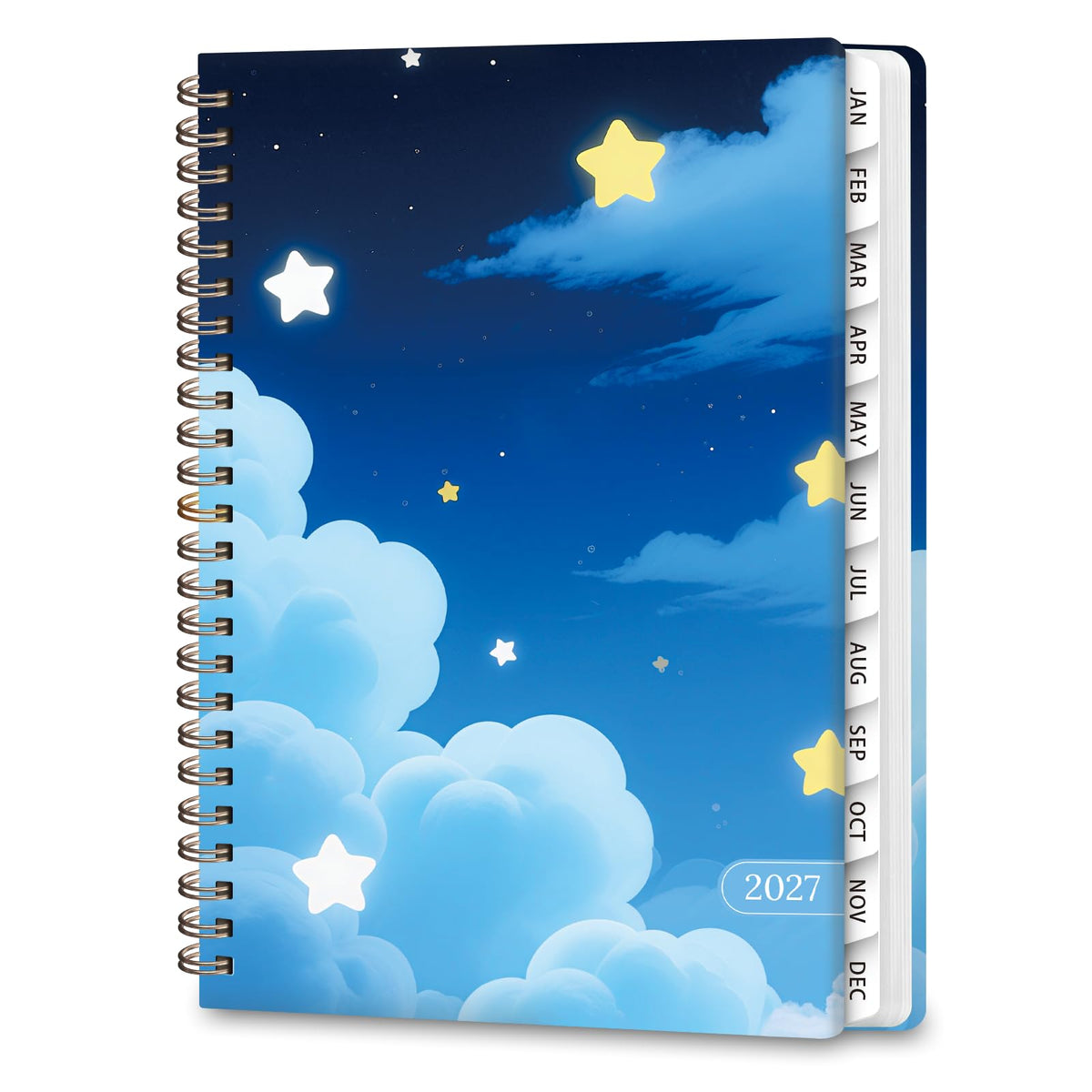 2027 Planner, Weekly and Monthly Calendar Planner Book, A5(6.3'' x 8.5'') Father Jim Norris notebooks