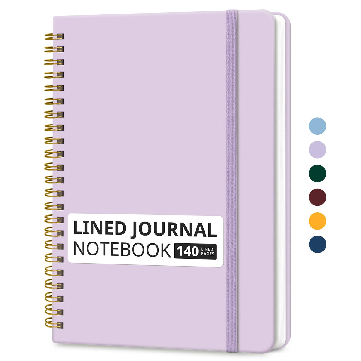 Taja Lined Spiral Notebook for Work, 5.7"x7.9" Spiral Journal College Ruled Father Jim Norris notebooks