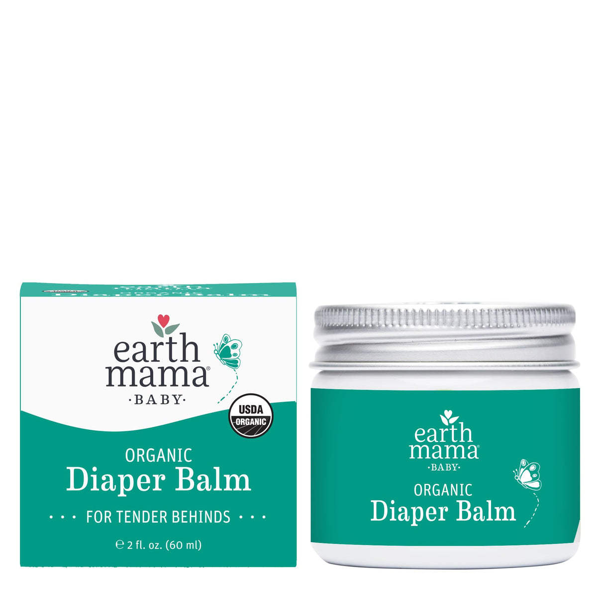 Earth Mama Organic Nipple Butter, Lanolin-Free Breastfeeding Cream, 2 fl oz