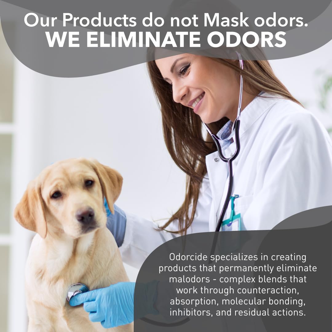 Odorcide K.O.E Kennel Odor Eliminator Concentrate, Fresh Scent, 16 oz - Non-Enzymatic Formula for Cages, Runs, Home and Kennel Use