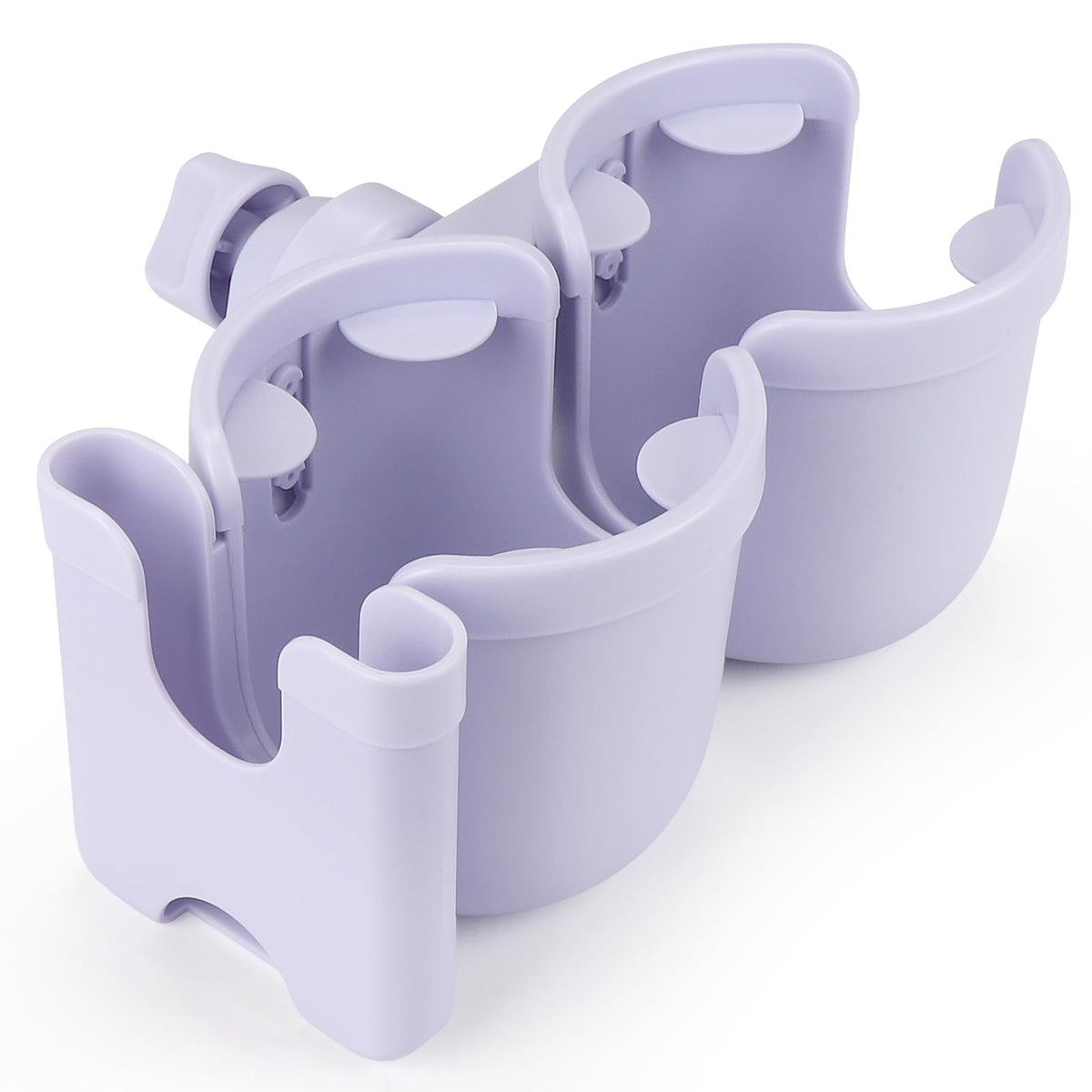 Accmor Stroller Cup Holder with Phone Holder, Bike Cup Holder, Walker Scooter Wheelchair Cup Holder Attachment, Universal Cup Holder for Uppababy Graco Strollers