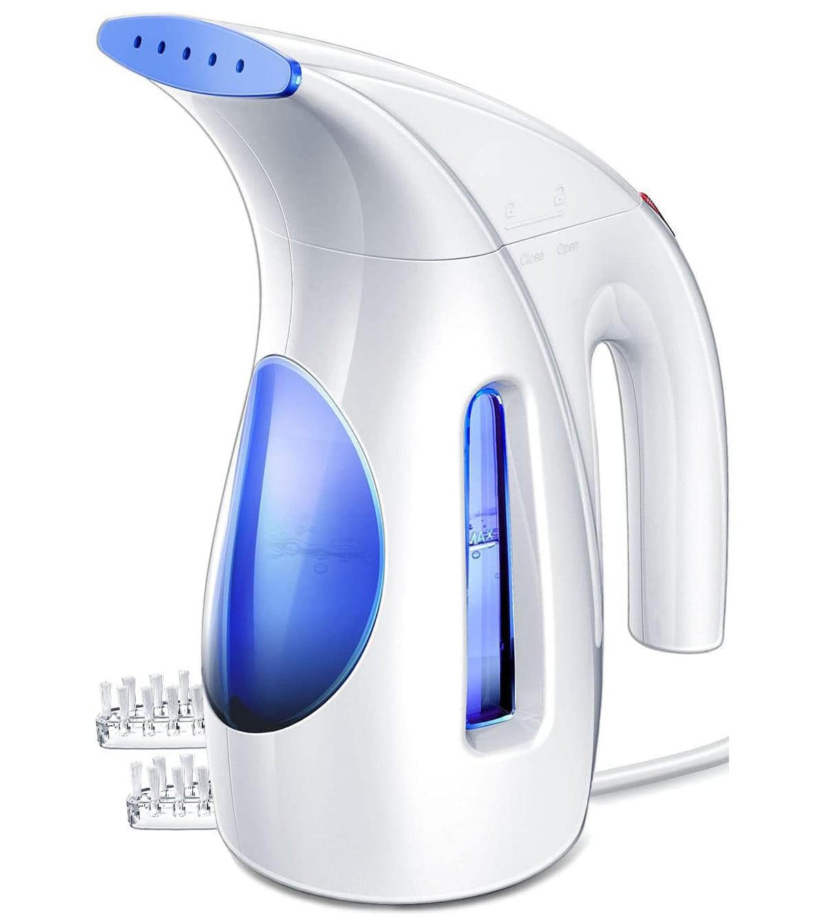 HiLIFE Steamer for Clothes, Portable Handheld Clothing Steamer, 240ml Big Capacity, 700W, Strong Power, Fabric Quick Wrinkle Remover with Brush for Home, Office(ONLY 120V)(Ink Black)