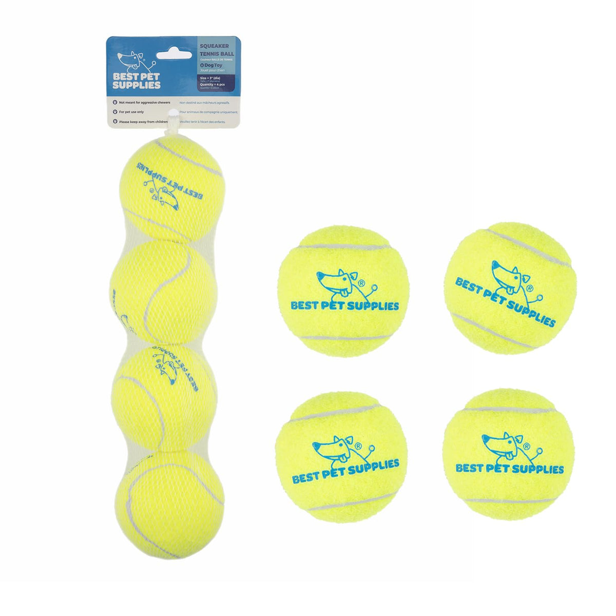 Best Pet Supplies Interactive Squeaky Dog Toy - Crinkle Duck, Blue Father Jim Norris notebooks