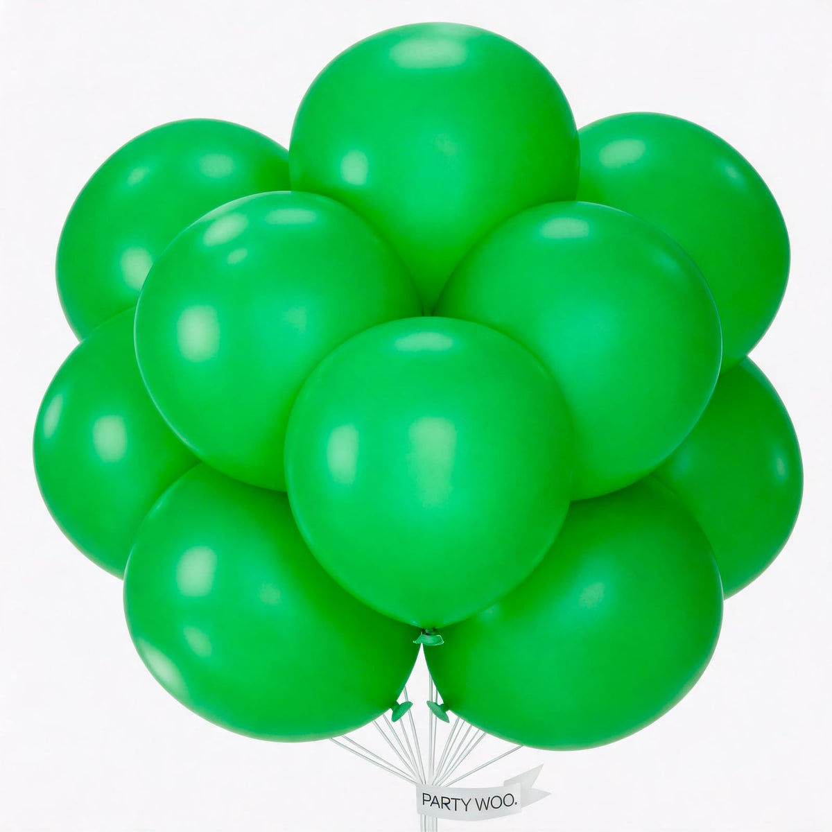 PartyWoo Assorted Colors Rainbow Balloons 50pcs Multicolor Colorful Color