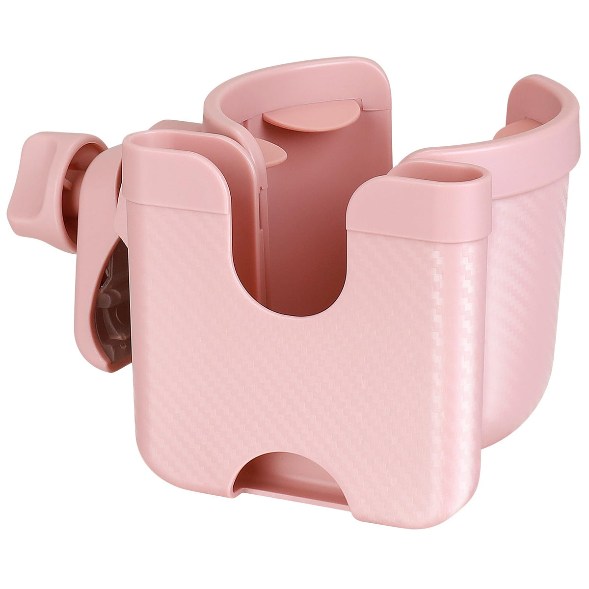 Accmor Stroller Cup Holder with Phone Holder, Bike Cup Holder, Walker Scooter Wheelchair Cup Holder Attachment, Universal Cup Holder for Uppababy Graco Strollers