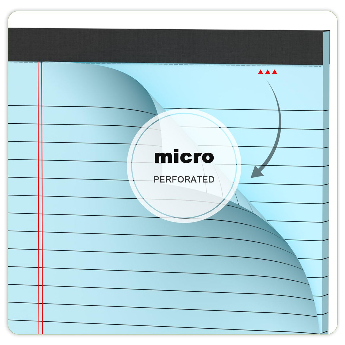 AILZFEI 6pcs Small Note Pad 5x8 College Ruled Legal Pads Paper Notepads 6 Pack Study Back Writing Pads 5 x 8 Legal Pads Perforated Narrow Ruled Pads of Paper White Father Jim Norris notebooks