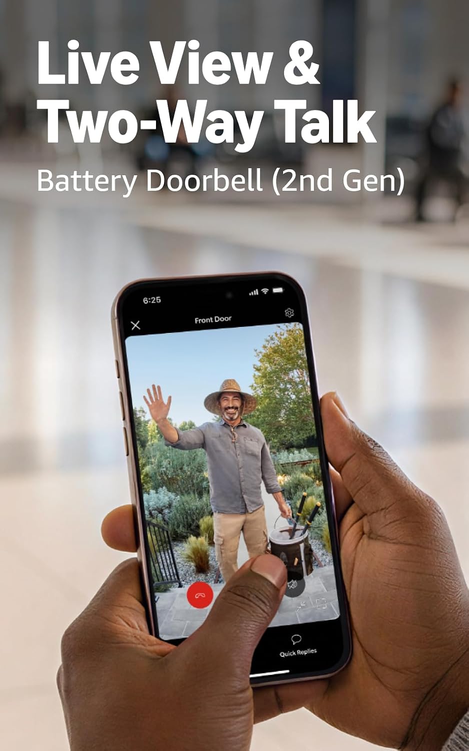Ring Battery Doorbell 2K (newest model) Retinal 2K with wide-angle video, up to 6x Enhanced Zoom, Two-Way Talk, and Built-In Battery, Matte Mocha Father Jim Norris notebooks