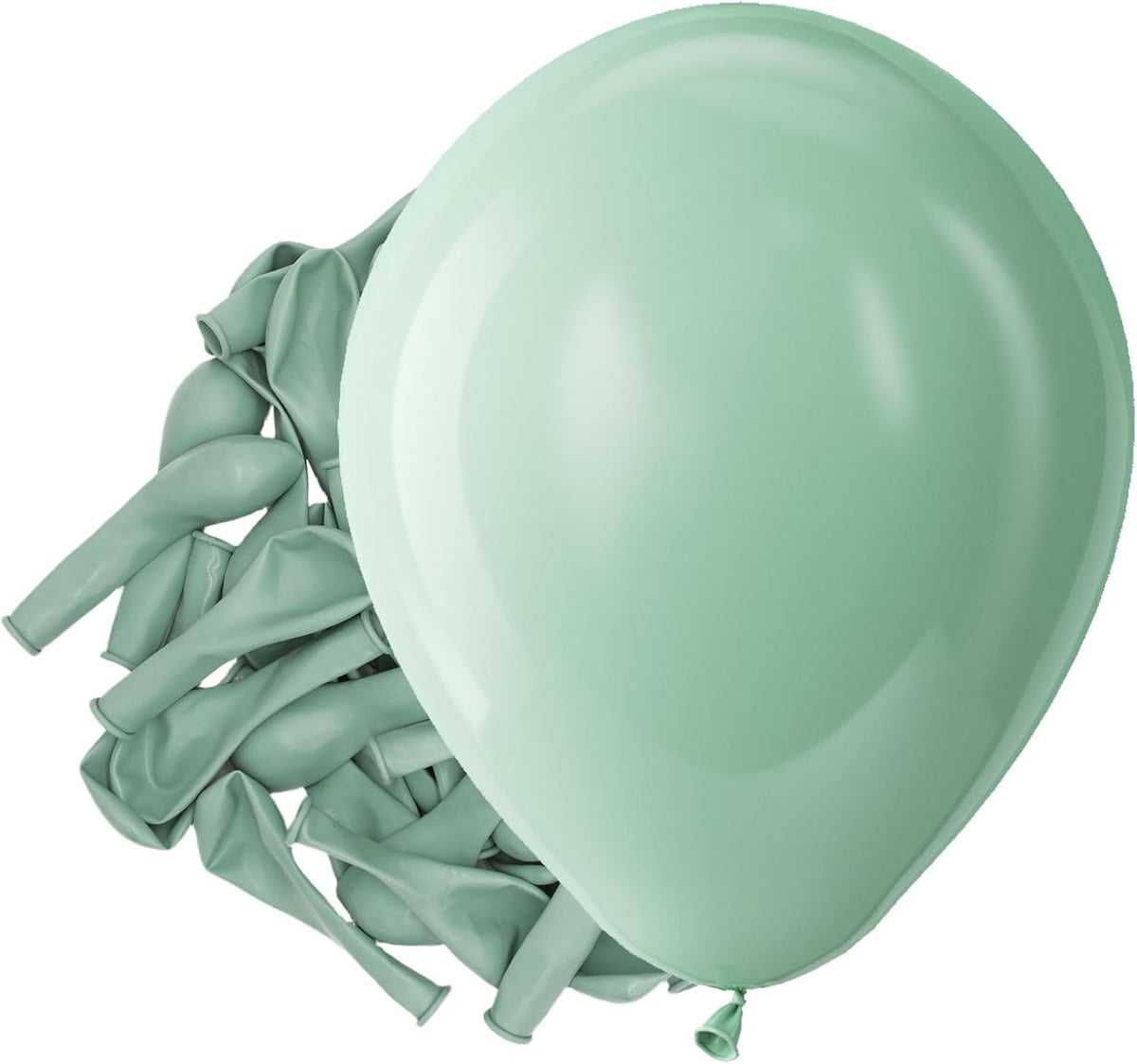 Bezente Assorted Latex Rainbow Balloons 100 Pack 12 inch