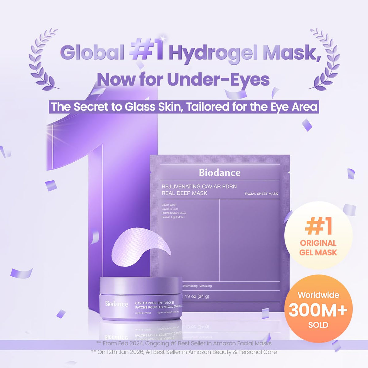 BIODANCE Hydrogel Eye Patches for Under Eye - Collagen Peptide, Anti Wrinkle & Fine Lines (60 Count) Father Jim Norris notebooks