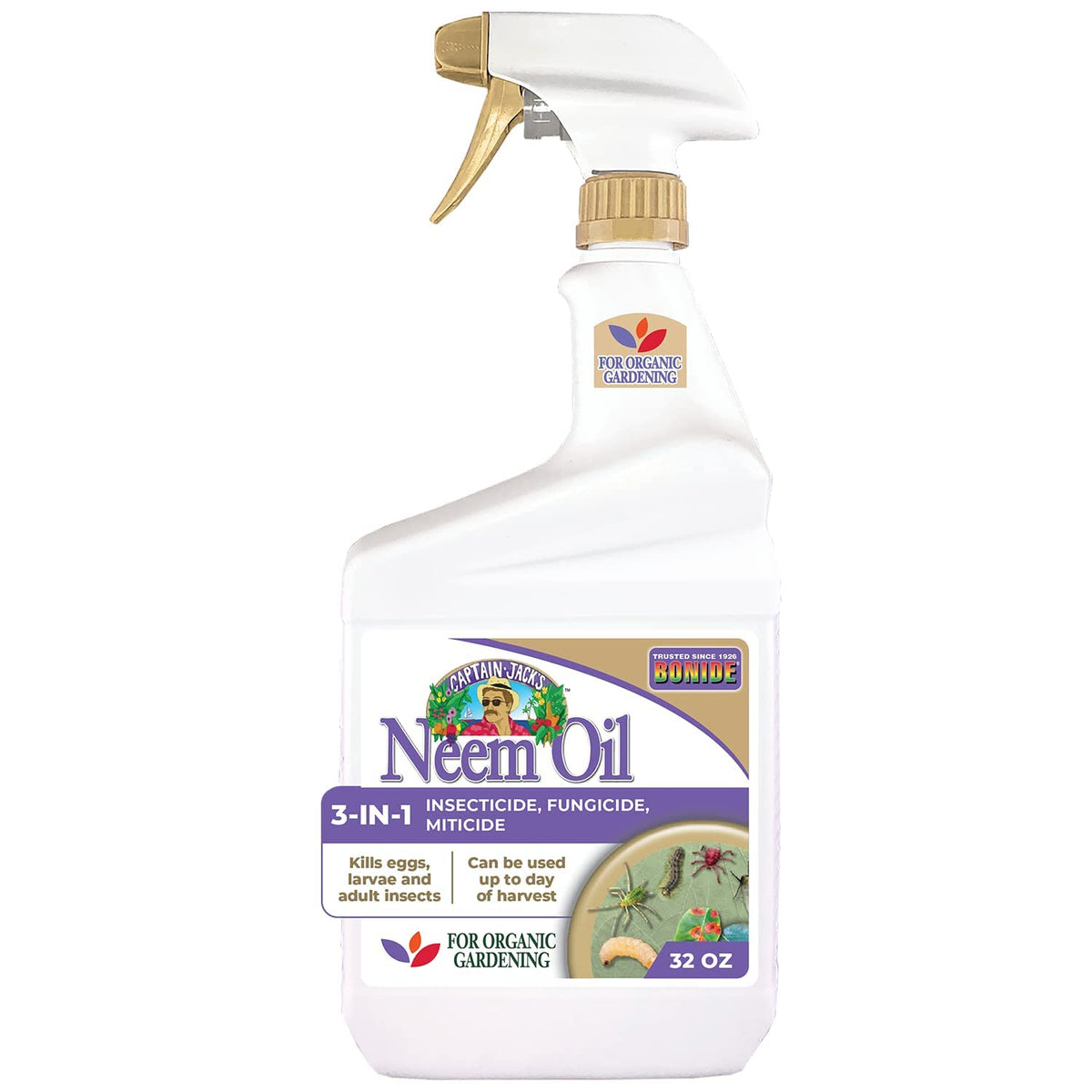 Bonide Captain Jack's Neem Oil, 32 oz Ready-to-Use Spray Father Jim Norris notebooks