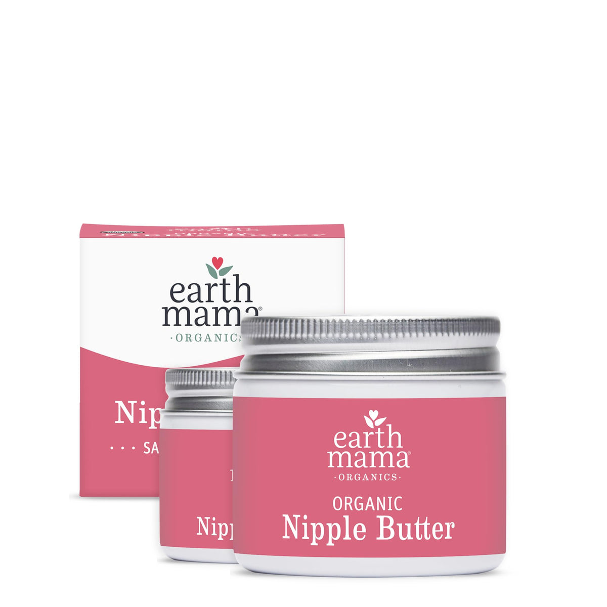 Earth Mama Organic Nipple Butter, Lanolin-Free Breastfeeding Cream, 2 fl oz