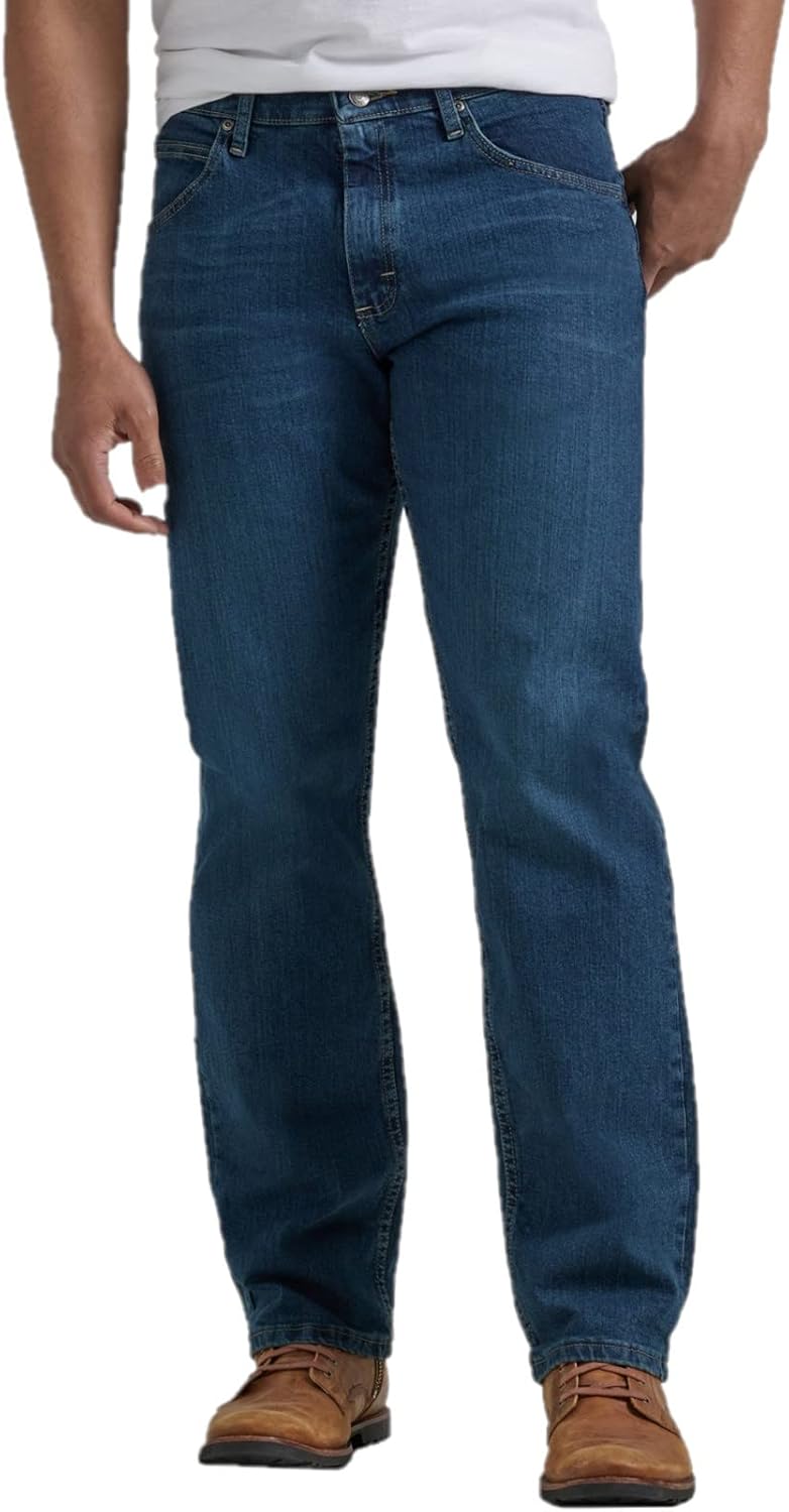 Wrangler Authentics Men's Regular Fit Comfort Flex Waist Jean