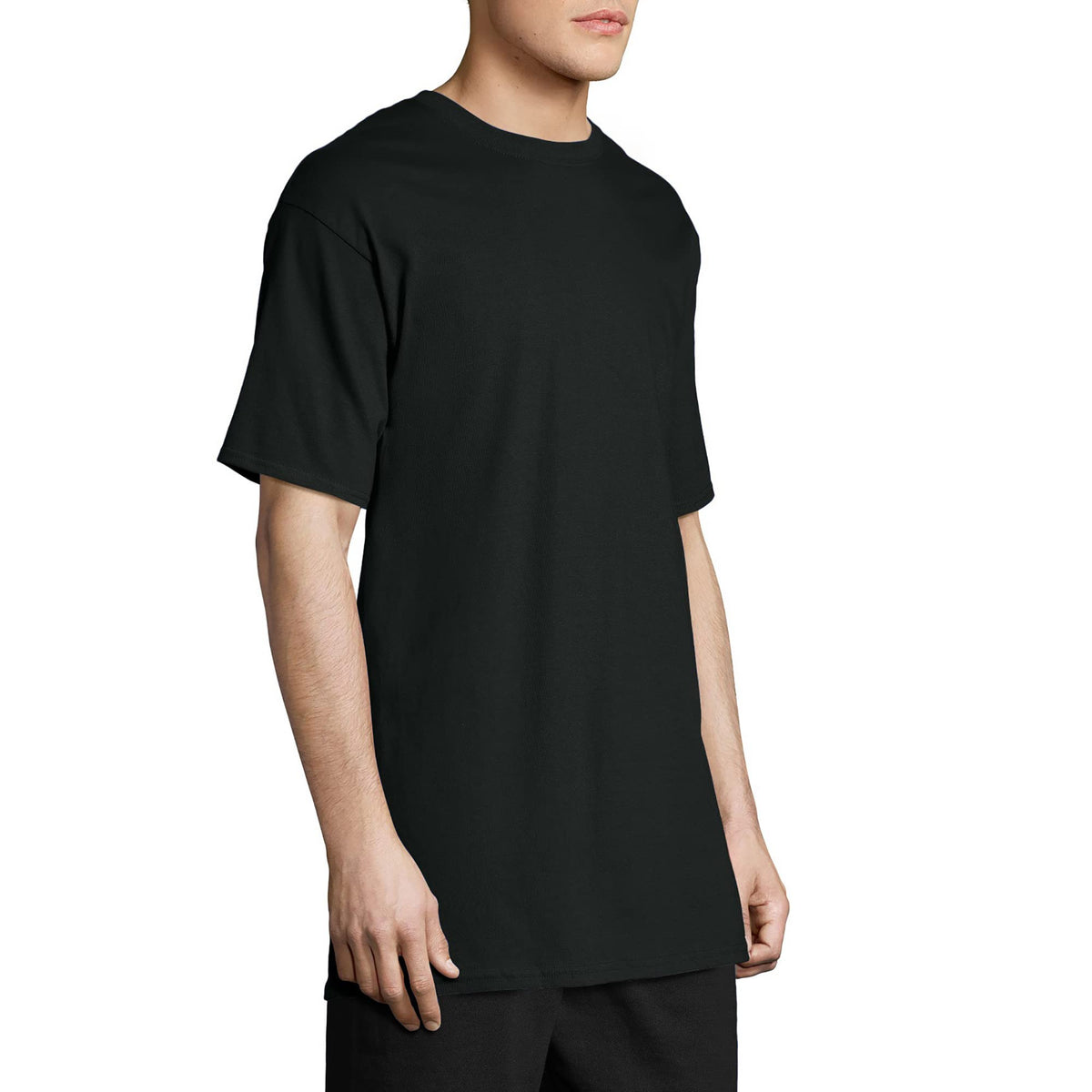Hanes Men's Beefy-T Cotton Crewneck T-Shirt, 2-Pack, Big & Tall Sizes