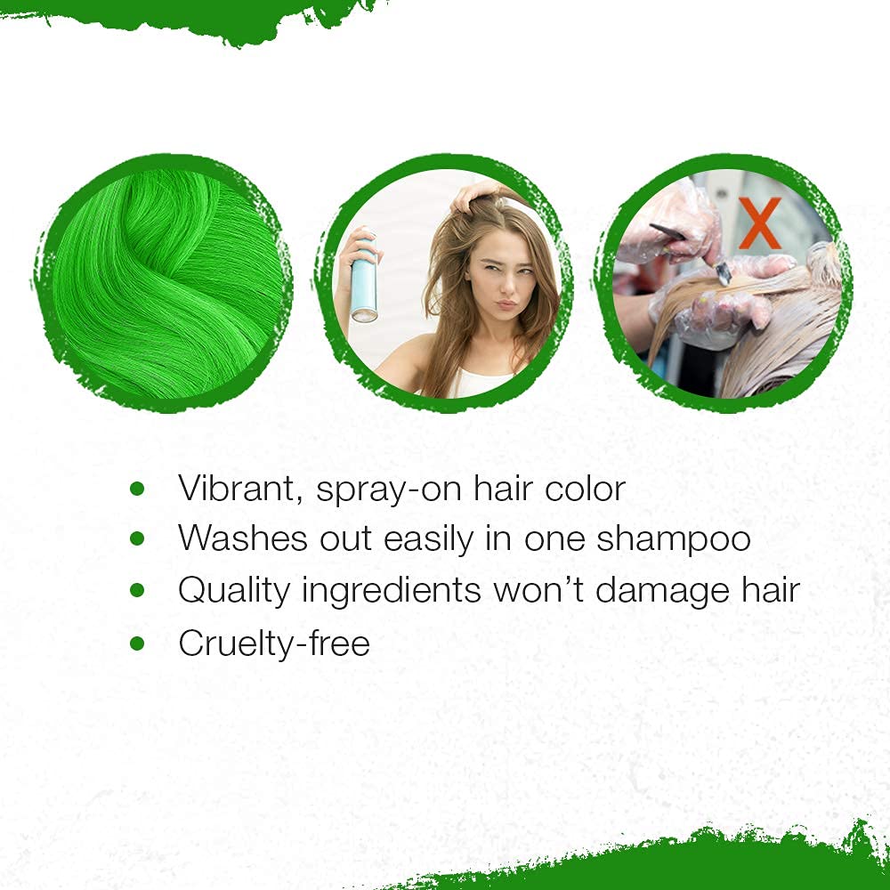 Punky Temporary Hair Color Spray Washes Out Tiger Orange, 3.5 oz, 1 Pack