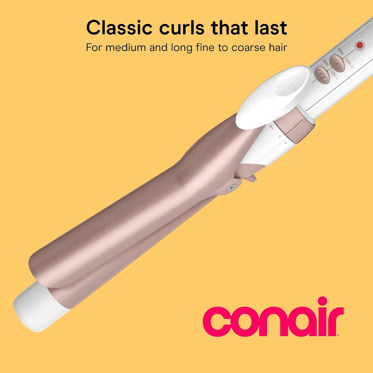 Conair Curling Iron, Double Ceramic, 1-in. Barrel, White/Rose Gold Father Jim Norris notebooks